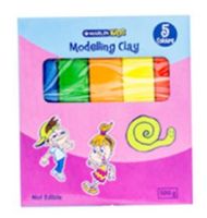 6009685850492 Marlin Kids Modelling Clay 500g 5 Colours