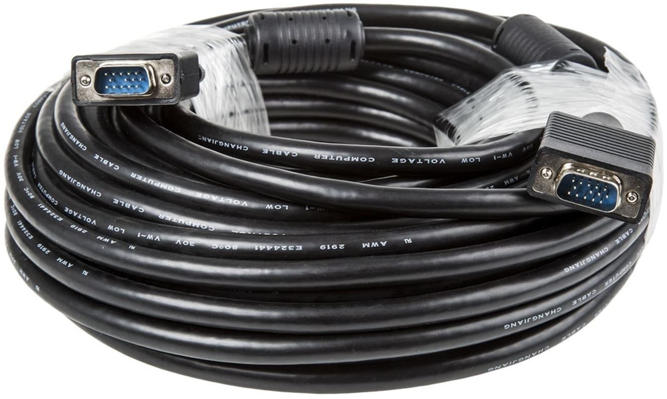 VGAMALE15MTR-S Microworld VGA 15 metre Male to Male cable