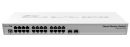 RB-CRS326 MikroTik CRS326-24G-2S+RM Cloud Router Switch Dual boot SwOS / RouterOS, 24x port Gigabit Ethernet switch with two SFP+ ports