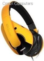 NC3-2-GY-TW OBlanc Shell NC3-2 2.1 Channel Headphones and In-line Microphone - Yellow