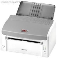 Oki B2400n A4 Mono Laser Desktop Printer, Network Ready