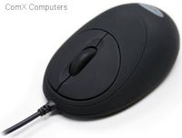 MO287UP-BLK Okion Ovalo Optical USB+PS/2 Combo Mouse