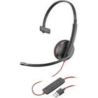 Plantronics 3210   Blackwire USB Type-A Mono Headphone with Mic