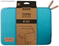 140386 Port Torino Turquoise 10/12" Sleeve Case - 322 x 238 x 24mm