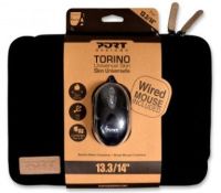 501775 Port Designs TORINO SKIN Black 10"/12.5" Sleeve