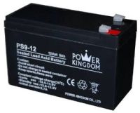 BAT-PS9-12V009AGM Power Kingdom PS9-12 Battery Agm Deep Cycle 12v 9ah