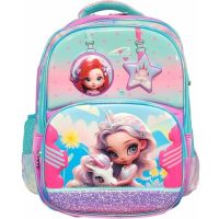 PUBAG Powerland 16" 3D Unicorn Kids Backpack