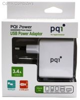CA-PCM Pqi i-Charger Mini AC 18W travel charger - 2x USB port