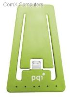 CA-Pi30FS-G Pqi i-cable lightning 30 Green Lightning 8pins sync+charge Flat+Stand