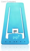 CA-Pi30FS-L Pqi i-cable lightning 30 Blue Lightning 8pins sync+charge Flat+Stand