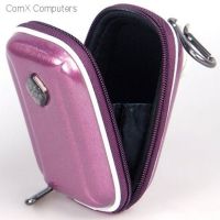 3161815113211 Promate Amba Purple Aluminum Hard Shell Camera Case