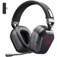 Redragon H868 RGB Wireless Gaming Headset - Black