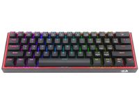 Redragon K617 Fizz 60% Wired RGB Gaming Keyboard - Black