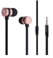 Rocka Prime Series Black &amp; Rose Gold in-ear Earphone