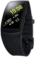 SAMSUNG GALAXY GEAR FIT2 PRO BLACK - SMALL Samsung Galaxy Gear Fit2 Pro Black Dual Core 1GHz 1.5" Touch Curved 4GB Smart Watch