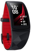 SAMSUNG GALAXY GEAR FIT2 PRO RED - SMALL Samsung Galaxy Gear Fit2 Pro Red Dual Core 1GHz 1.5" Touch Curved 4GB Smart Watch