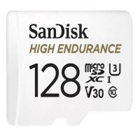 SanDisk High Endurance microSDXC 128GB 100/40 MB/s C10 U3 V30 Card + SD Adapter