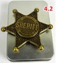 10638 Sceedo Sheriff Badge Fidget Spinner
