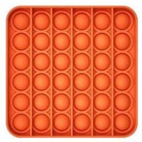 Sceedo Pop It Bubble Square Orange Multi Fidget