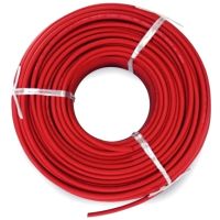 Solarix 6mm2 single Core Solar Photovoltaic PV cable Red - 100 metre roll