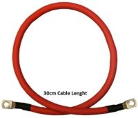 SOLBLCB30CMRD16MM2LUG Solarix Red Battery Link Cable - 30cm Length