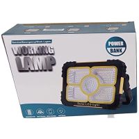 Solarix Blue LED Solar Floodlamp With Power Bank