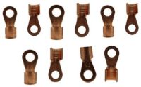 Solarix Non Insulated Copper Battery Cable Lug 25 x 8mm - Pack of 10
