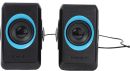 QUATRO2BTURQUILA SonicGear Quatro 2 super loud USB stereo speaker Black and Turquila