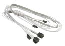SM-CBL-SAST-0556 Supermicro Internal MiniSAS HD to 4 SATA with Sideband 90/90/75/75/75cm Cable