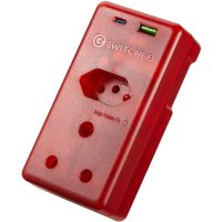 Switched High Surge Multi adaptor with USB + Type-C PD20W