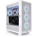 CA-1Y6-00M6WN-00 Thermaltake S250 TG ARGB eATX Mid Tower Chassis - Snow White