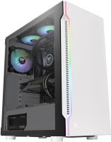 Thermaltake H200 TG Snow RGB ATX Mid Tower chassis White