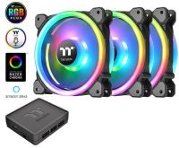 CL-F072-PL12SW-A Thermaltake Riing Trio 12 LED RGB Radiator Fan TT Premium Edition (3-Fan Pack)