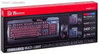 KB-CCM-PLBLUS-01 Thermaltake Commander Keyboard & Mouse Combo