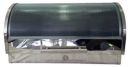 THGTBBIN001 Totally Glass Top Stainless Steel Bread Bin
