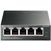 TP-Link 5 port Gigabit Easy Smart Switch with 4 port PoE+