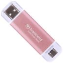 TS1TESD310P Transcend ESD310 1TB USB3.2 Type-A &amp; C OTG Compact Portable SSD - Pink
