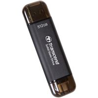 TS256GESD310C Transcend ESD310C 256GB USB 3.2 Type-C & A OTG Compact Portable SSD