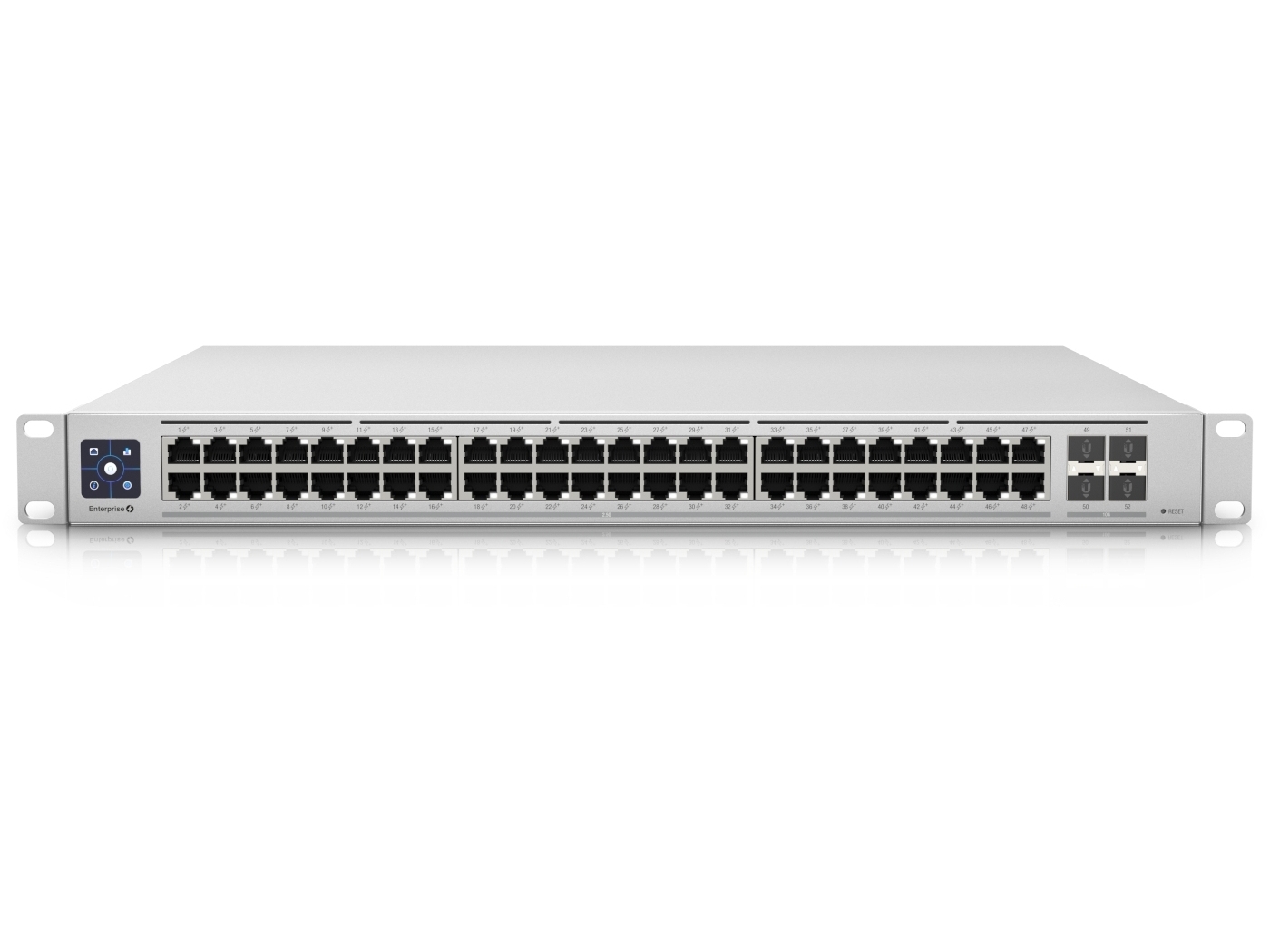 UB-USW-ENTERPRISE-48-POE Ubiquiti 48 Port 2.5Gbps 720W PoE & 2x SFP+ ...