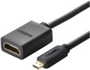 20134-20134 Ugreen Micro HDMI Male to HDMI Female Adapter - Black