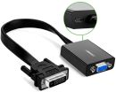 MM108-40259 UGreen DVI-D 24+1 to VGA Active Video Adapter (Male to Female) - Black