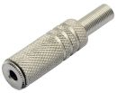CNT-STEREO-MJF-METAL Unbranded Stereo mini jack 3.5mm female metal