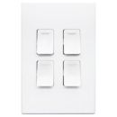 158 Unbranded 158 Wall four lever Switch