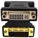 DVI012 Unbranded DVI-D (M) to DVI-I (F) adaptor