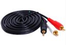 STE1001 Unbranded Stereo Male to 2x RCA Male cable 10m long