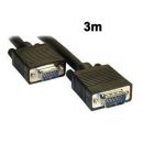 VGAMALE3MTR Microworld VGA Cable Male to male 3.0m long