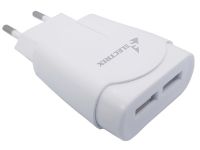 INS-PSA-USB Unbranded 2x USB Adaptor 5V 2.1A charger