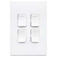 158 Unbranded 158 Wall four lever Switch