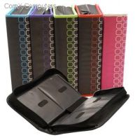 CD96LE UniQue 96 CD PP Sleeve Leather Wallet