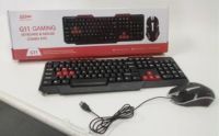 UNIG11 UniQue G11 Gaming Wired 114 Keys USB Keyboard And Ergonomic RGB LED 2 Buttonl 1000 DPI Optical Mouse Combo